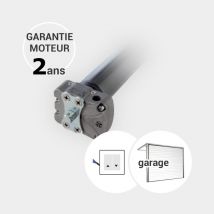 Gefradis - Moteur Filaire 50 Nm (axe Octogonal De 60 Mm) Pour Porte De Garage Enroulable À Man Uvre De Secours