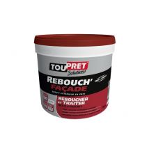 Toupret - Enduit De Rebouchage Facade 1 Kg En Pâte, Pour Façade Extérieur