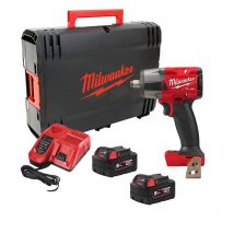 Milwaukee - Boulonneuse à chocs 18V FUEL (2x5.0 Ah) en HD Box M18 FMTIW2F12-502X - MILWAUKEE 4933478450