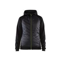 Blakläder - Veste Hybride Femme-noir-jaune Fluo-s