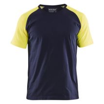 Blakläder - T-shirt Bicolore-noir-jaune Fluo-l