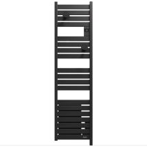 Sauter - Radiateur Sèche-serviettes Kelud Slim Ventilo Anthracite 1500w