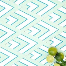 Carreaux De Ciment Véritable - Desert - Vert Amande - 28x16 - Hendaya