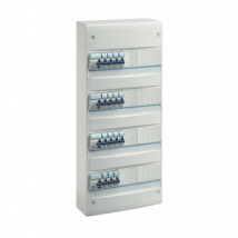 Tableau Logement Prééquipé - À Vis - 4 Rangees 52 Modules - 2id63+2id40+15dj+peig.h+v-vis - Gewiss - Fr60376
