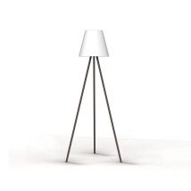 Xanlite - Lampadaire Solaire Ip44 Rvb Blanc Rechargeable Usb Polyéthylène 2h D'autonomie - Ladsorvbwr