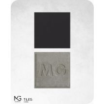 Mg Valencia - Carreaux De Ciment | Coal | Noir 20x20cm (boite De 24 Unités = 0,96m2)