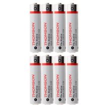 Pack De 8 Piles Alcalines Lr03 Aaa 1,5v - Thomson