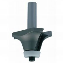 Leman - Fraise De Défonceuse Carbure Corian ¼ De Rond Guide À Billes Diamètre 13 Mm