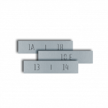 Comelit - Boutons Full Métal Ultra Rétro-éclairés + Gravure 4°c - 4°d - Ut9212fm/4pcd