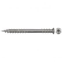 Fischer - Vis Terrasse Power-fast Fpf-st A2p Tête Fraisée, Empreinte Tx, Inox A2, Filetage Partiel