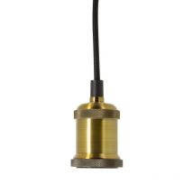 Xanlite - Suspension À Douille Dorée, Style Vintage, Culot E27 - Sdveg