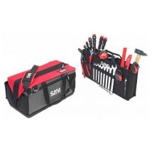 Sam Outillage - Bag Textile 30 Litres Avec 100 Outils De Maintenance