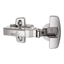 Hettich - Charnière sensys 8675 110° - Coudure : 0 mm - Décor : Nickelé - Entraxe : 45 mm - Fixation : A tourillons - Montage : E