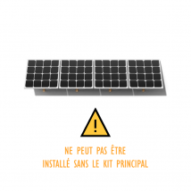 Extension Kit Solaire Floral Beem Energy - Installation Au Mur - 300w