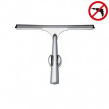 Assa Abloy - Tesa Spaa Raclette De Douche Avec Support Mural, Chrome, Pose Facile Sans Perçage (40345-00000-00)