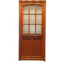 Gd Menuiseries - porte D'entrée Bois Vitrée