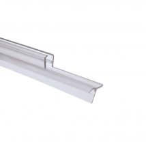 Schulte Joint D'étanchéité Translucide, De Douche, Bas De Porte, Universel, 100 Cm Recoupable, Pour Porte 5 Mm