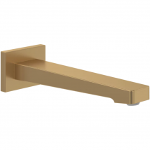 Villeroy & Boch - Bec De Baignoire Villeroy Et Boch Architectura Square Montage Mural Brushed Gold