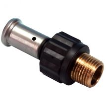 Henco - Raccord Droit Mâle Pvdf Multicouche À Sertir Be Ø50x4.0-1''1/2