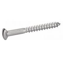 Vis À Bois Tête Fraisée Bombée Fendue A4 Din 95 3.5x16 Boîte De 200 - Acton - 643013,5x16