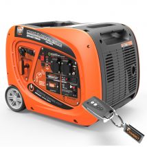 Groupe Électrogéne Silenciaux Inverter Genergy Mallorca Iii Rc 3200w Démarrage Électrique/à Distance- Générateur Électrique Essence