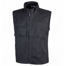 Upower - U-power - Gilet De Travail En Toile Sans Manches Noir Wave - Noir - L