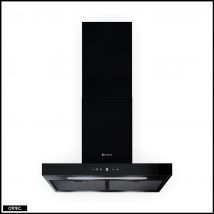 Otitec - Hotte Murale Aspirante Silencieuse - 60 Cm - 596 M3/h - Lonatio - Noir