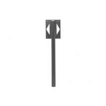 Pied H.116 X L.33 X P.5 Cm Renz, Gris Anthracite