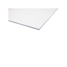 Mccover - Plaque PVC expansé blanc Blanc