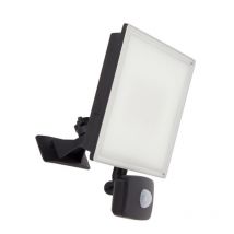 Xanlite - Projecteur Led Mural Noir, Détecteur De Mouvement, 50 W, 4200 Lumens - Pr50wmd