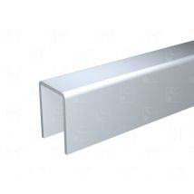 Mantion - Profil U en alu dimension 25x18mm longueur 2500mm - MANTION - 1109A/250