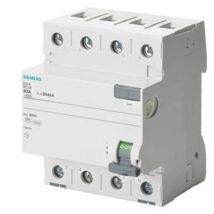 Siemens 5sv43460 5sv4346-0 Disjoncteur Différentiel 63 A 0.03 A 400 V