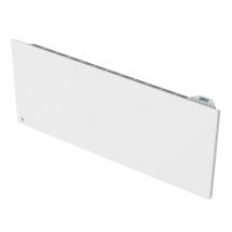 Radiateur électrique fixe à inertie sèche fonte+film 2000W Bestherm EOLE horizontal blanc