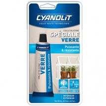 Cyanolit - Colle transparente spéciale Verre 50ml CYANOLIT