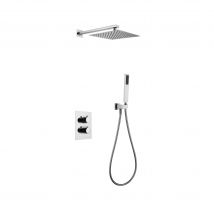 Kroos - Composition Mitigeur Thermostatique De Douche Encastrée Chromé - Sirius