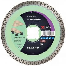 Sidamo - Disque Diamnt Céram " X-lock " D. 125 X Ht 10 X 22,23 Mm. Grès Céram, Dalle Sur Plot