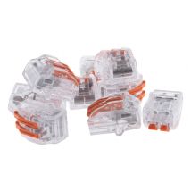 Lot De 100 Mini Bornes À Leviers Capri En 2 Entrées
