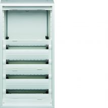 Coffret Électrique Saillie - Hager Vega D - 4 Rangées - H1 - Hager Fd62an - Complet