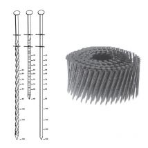 Alsafix - Pointes Coils Clouage 16° - Acier Annelées 25/27*70tb (carton 7200 U.)