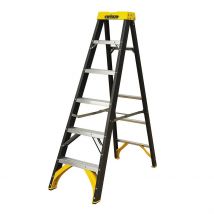 Escabeau En Fibre De Verre 5+1 Marches Hauteur D'accès 2,85 M Swing Pro Centaure