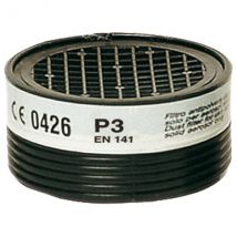 Outifrance - 2 Cartouches Filtrantes Poussières Pour Masque De Protection