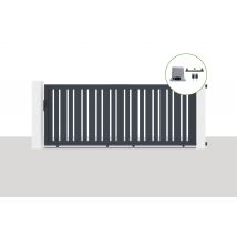 Casanoov - Portail Coulissant Électrique 3,5x1,4m Veymont + Motorisation Ranger C300