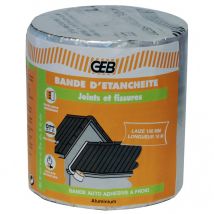 Bande Auto-adhésive À Froid Pour Joints Et Fissures 150mmx10m Aluminum Geb