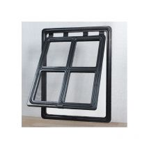 Volet Moustiquaire - Chatière Pour Moustiquaire De Porte Ou Baie Vitrée Avec Verrouillage Par Loquet