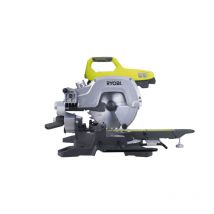 Scie À Coupe D'onglets Radiale Électrique Ryobi 1500w 216mm Ems216l