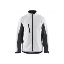 Blakläder - Veste De Travail Softshell 4950 - Blanc/gris Foncé 4xl