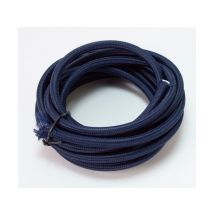 Bricoman - Câble Tissu Rond, Bleu Marine, 3 M