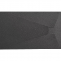 Receveur De Douche Rea Magnum Black 80x100