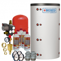 Thermador - Kit Ballon Tampon 800 Litres + Vase Expansion + Unité De Charge Pour Chaudière Bois