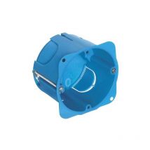 Vimar - V71701 Boîte d'Encastrement Ronde pour Liseuse Bleu Clair